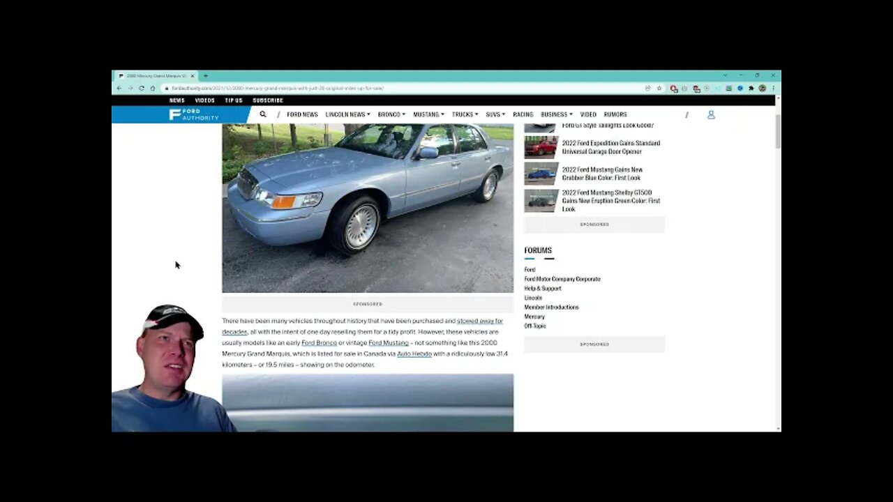 2000 Ford Grand Marquis - 20 miles for Sale!