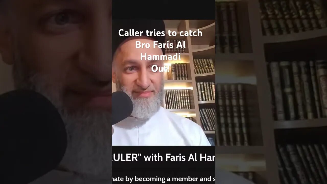 Caller busted! Bro Faris on point and fully aware. #religion #coventry