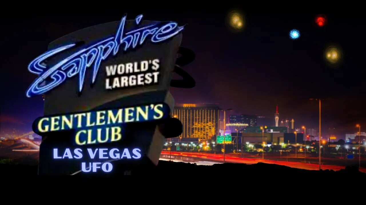 UFO Above Sapphire Las Vegas #Sci-Fi #Space #UFO