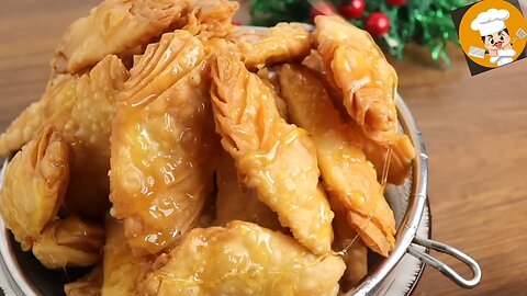 Quick holiday dessert! no oven! no sugar! no eggs! no milk! they disappear in 1 minute