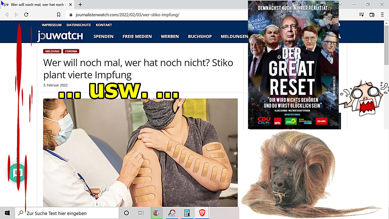 „Wer will noch mal, wer hat noch nicht? Stiko plant vierte Impfung, usw!!!“ ...