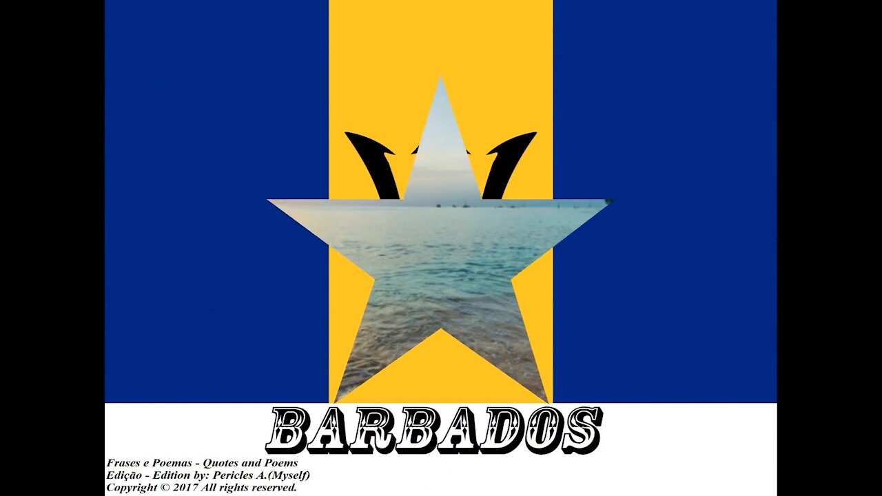 Bandeiras e fotos dos países do mundo: Barbados [Frases e Poemas]