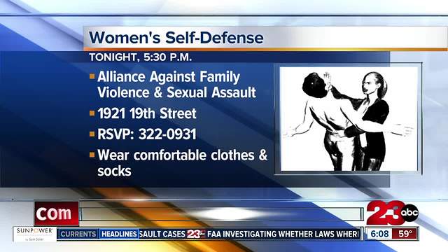 Free women's self-defense class