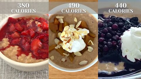 How to make High Protein Creamy Oatmeal for weight loss | high protein breakfast ideas