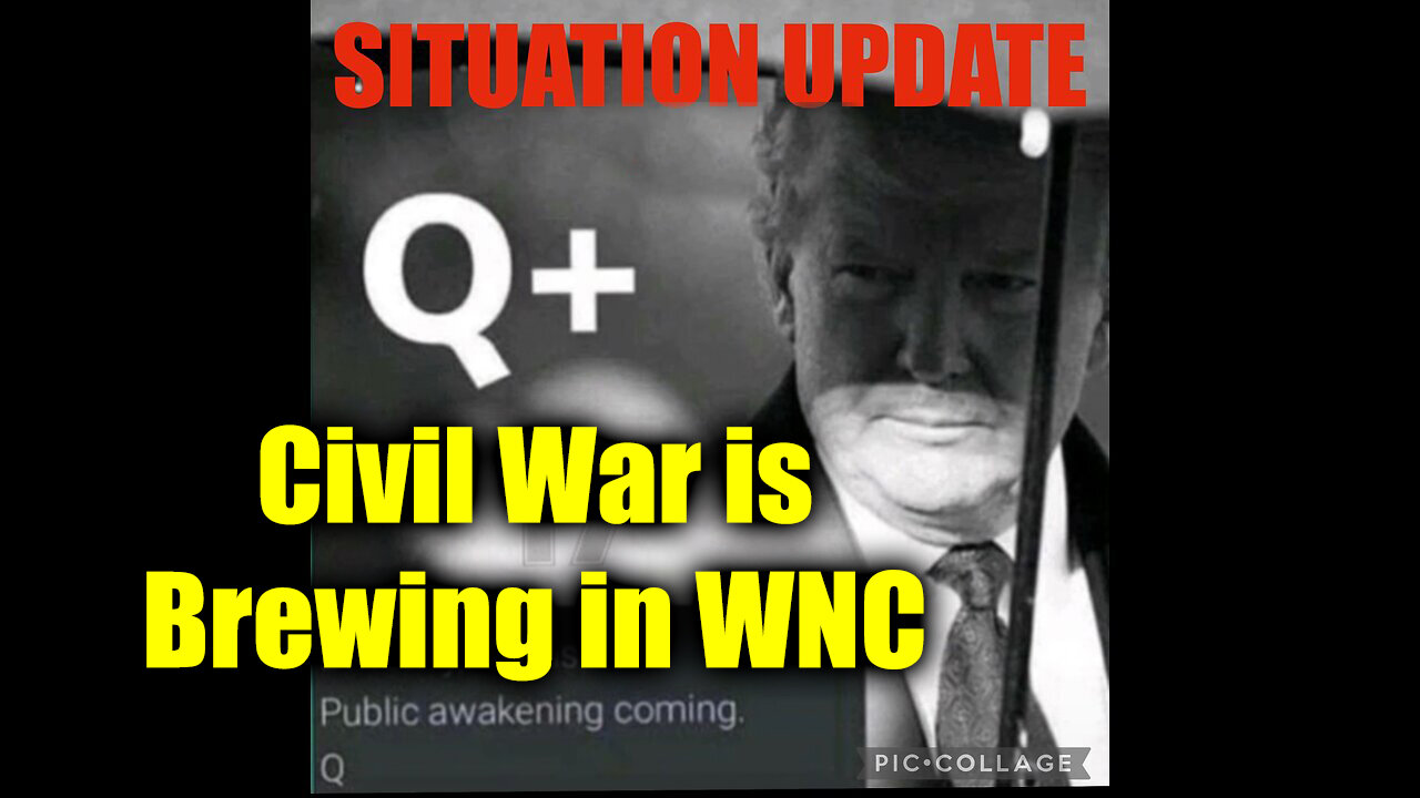 Situation Update 10/8/2Q24 - Civil War is Brewing in WNC