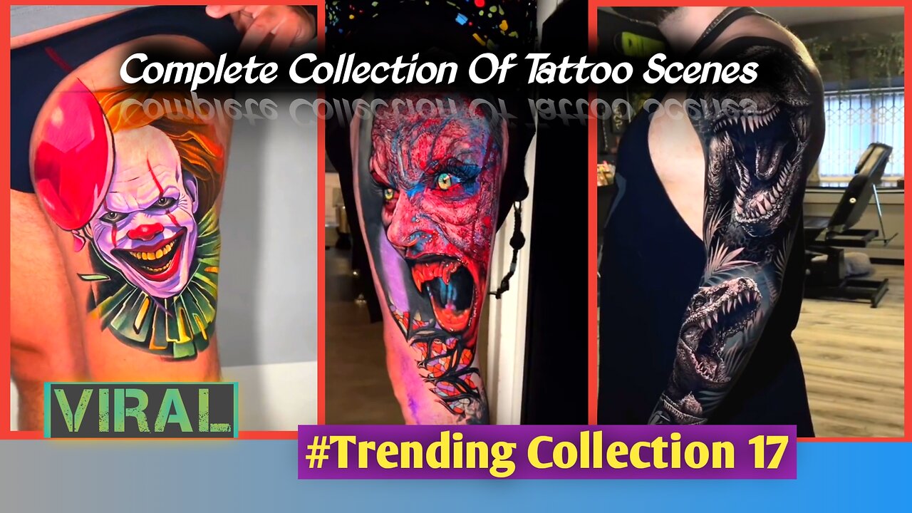 Beautiful Tattoos | Tattoo Design Video😯 | Most Beautiful Art😍 | Trending Tattoo Designs 💪| Epi17