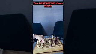 ANDREW Tate Destroying FAKE CHESS MASTER #andrewtate #chess