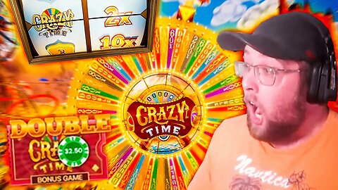 MY BIGGEST WIN ON THE CRAZY TIME GAME SHOW EVER...