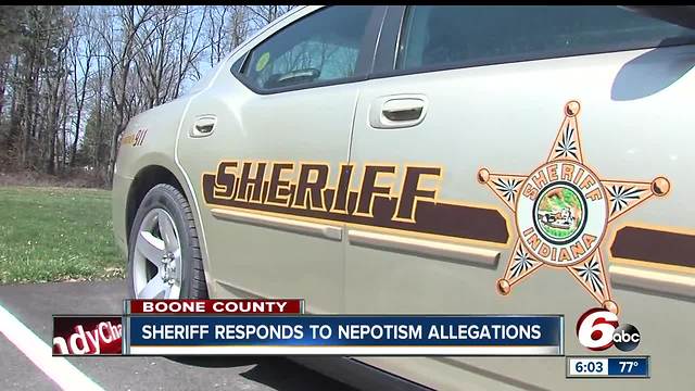 Questions arise after sheriff hires his daughter to be a deputy