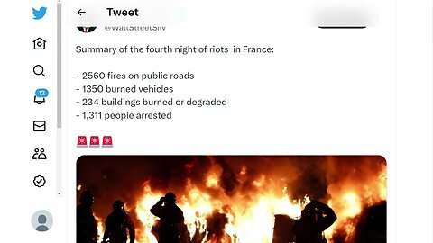法國騷亂第四晚後的總結