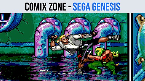 Comix Zone - Sega Genesis