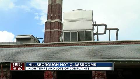 AC issues continue in Hillsborough Co. schools