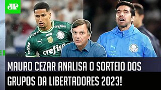 "ME CHAMOU A ATENÇÃO! Esse grupo do Palmeiras na Libertadores NÃO..." Mauro Cezar ANALISA SORTEIO!