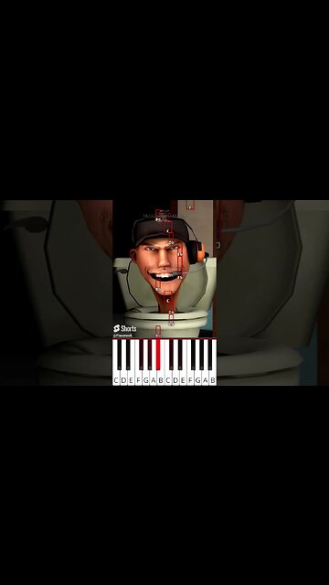 tf2 but it skibidi toilet meme 4 (@mediexcalibur2012shorts) - Octave Piano Tutorial