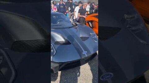 FORD GT AND LAMBO TOGETHER, 2 Dream Cars Together