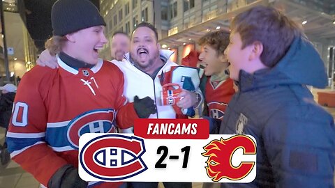 CÉDRIK RÉAGIT AVEC LES FANS ! | MTL 2-1 CGY