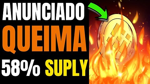BNB MAIOR QUEIMA DE TOKENS PODE IMPULSIONAR ALTA FORTE