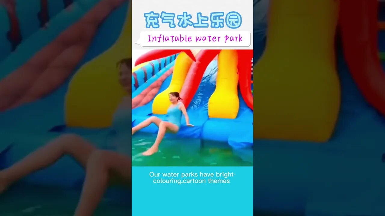 Summer vacation-Inflatable water parks#inflatable manufacturer#factorybouncehouse #factoryslide