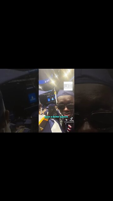 Black students DESTROY Biden graduation speech: “Worst graduation of my life” #shorts