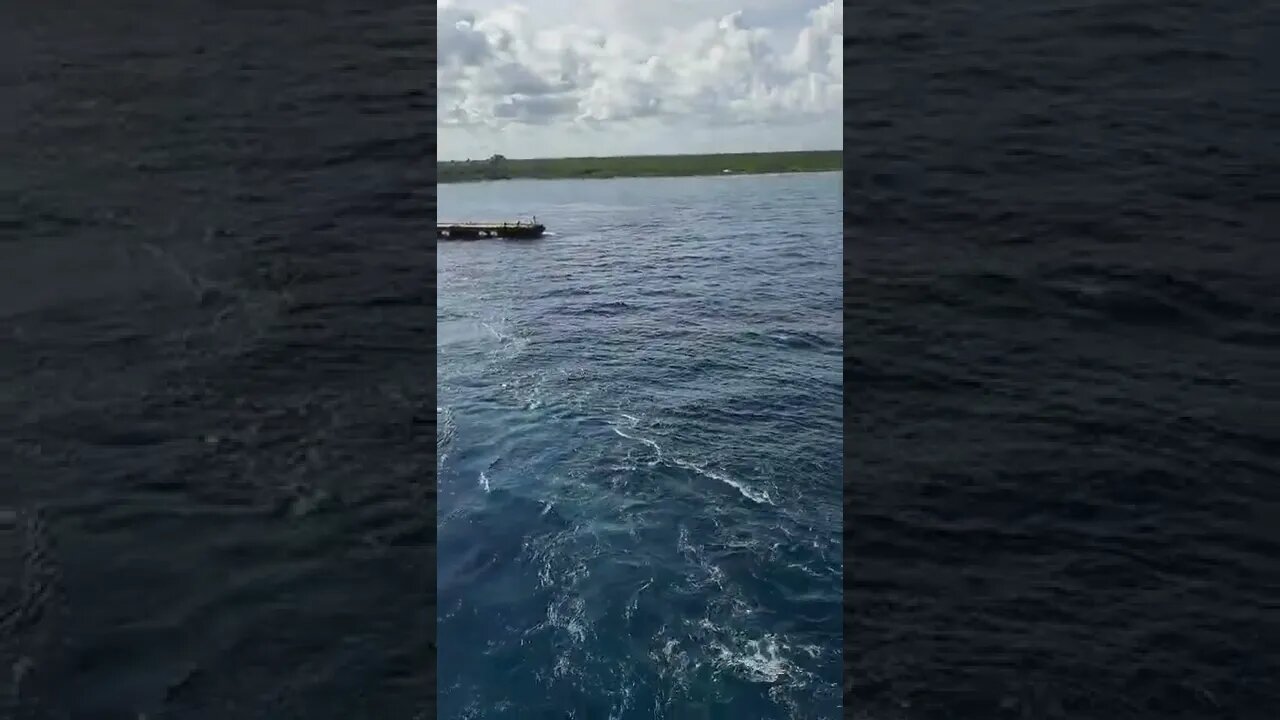 Symphony of The Seas Departing from Costa Maya Mexico!