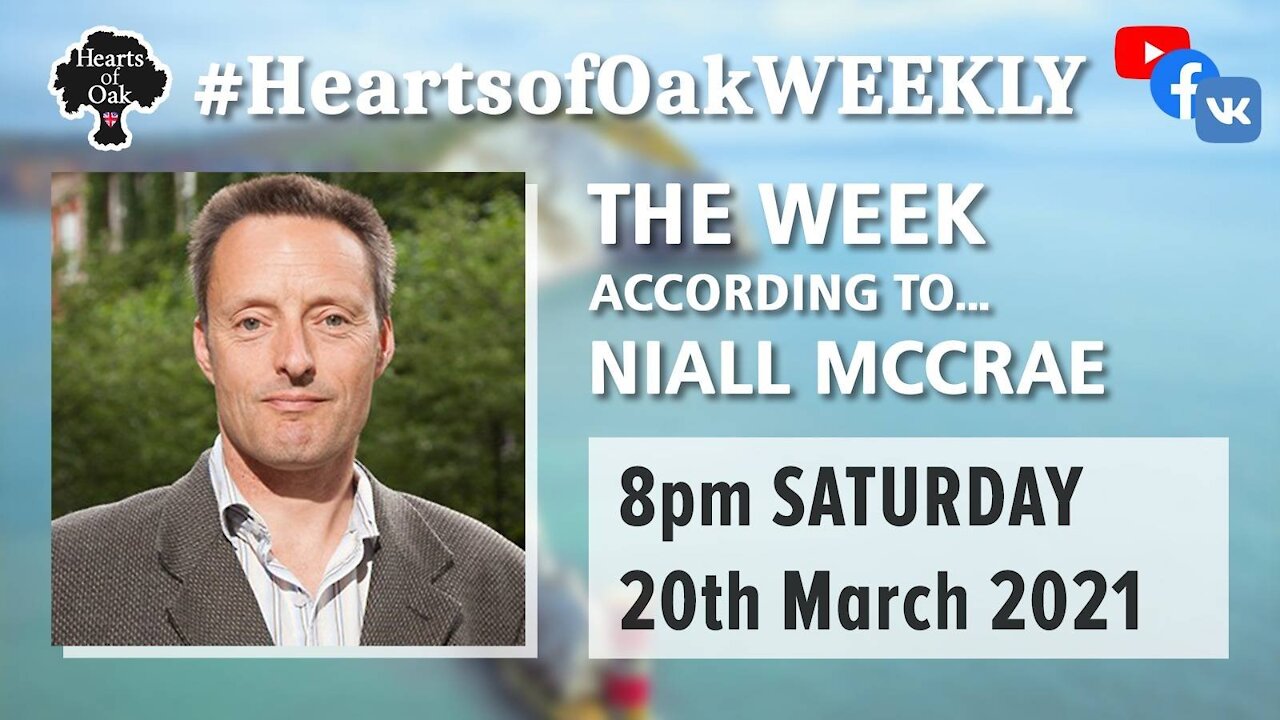 The Week According To ... Niall McCrae 20.3.21