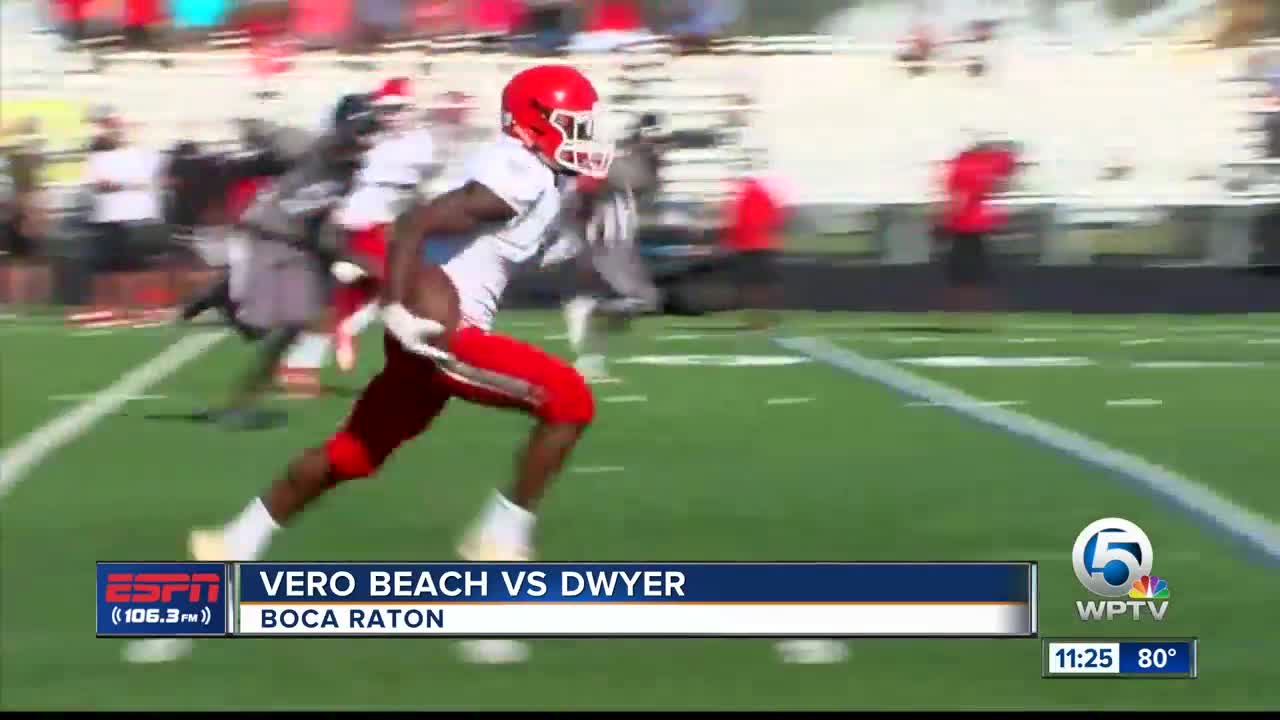 Dwyer vs Vero Beach football 5/22