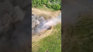 Russian artillerymen conduct counter-battery fight