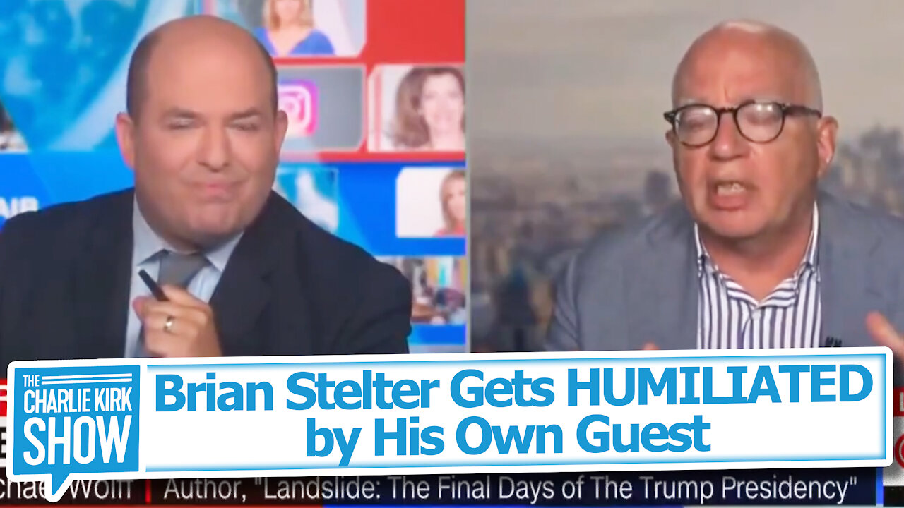 Brian Stelter Gets HUMILIATED by His Own Guest