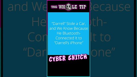 CYBER SNITCH - the Whole Tip #shorts #short #shortvideo #subscribe #shortsvideo #status #shortsfeed