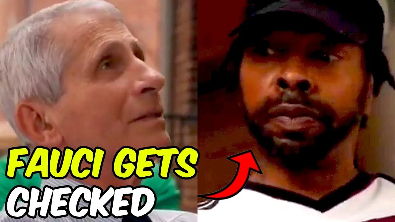 Black Man BLASTS Dr Fauci For TRYING TO MAKE HIM TAKE IT 💉