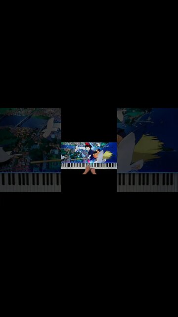 "A Town With an Ocean View" Kiki's Delivery Service #shorts