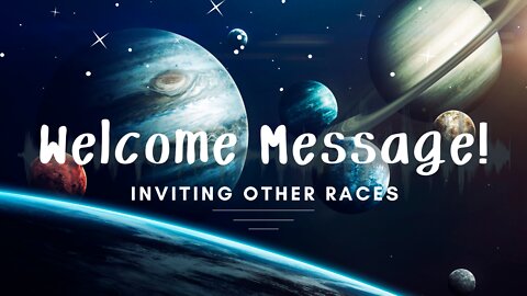 An Invite To Other Races To Join This Movement!