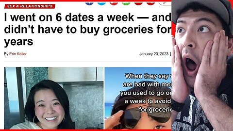 Girl Goes On Dates To Never Buy Groceries