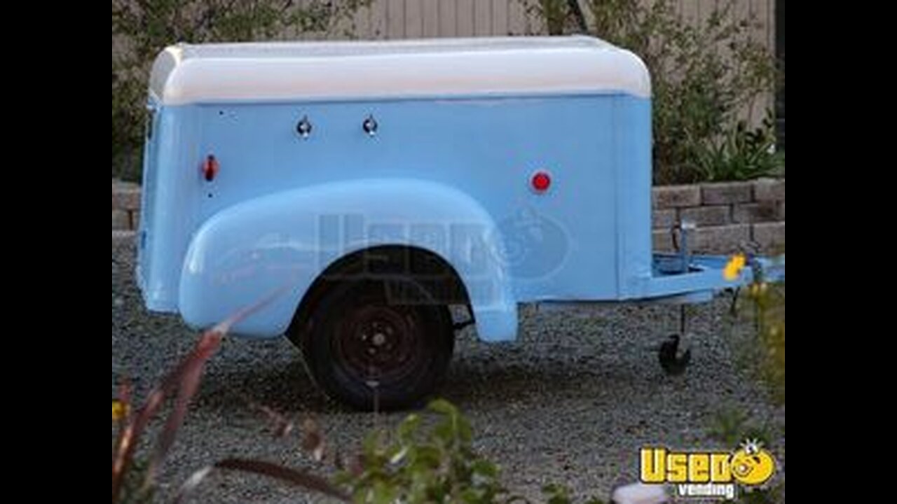 Vintage - 1950 4' x 7' Tap Trailer | Mobile Beverage Trailer for Sale in California