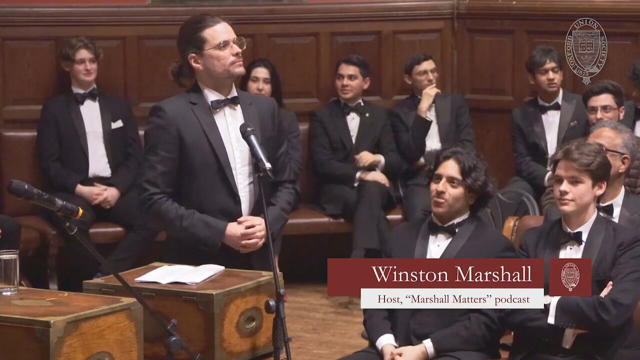 Winston Marshall on the "Threat to Democracy" at Oxford