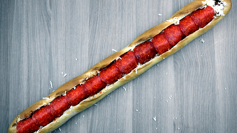 Pizza Hot Dog Boot