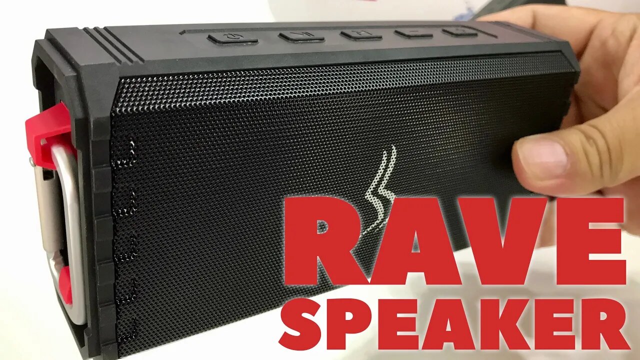 Waterproof Sensport Rave Model 1 Portable Wireless Bluetooth Speaker Review