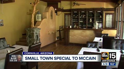 Senator McCain made lasting impact on small town of Cornville, Arizona