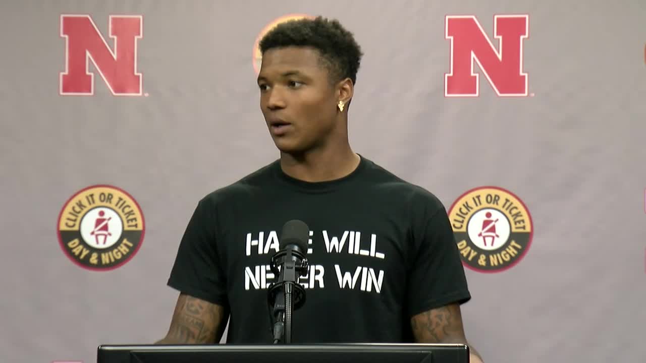 Nebraska DB Lamar Jackson: "Losing sucks. No one wants to lose."