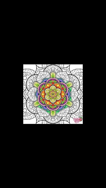 Pretty Mandala #shorts