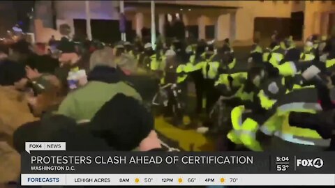 Protests rise ahead of certification