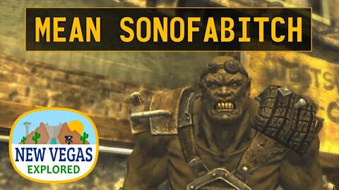 Mean Sonofabitch | Fallout New Vegas