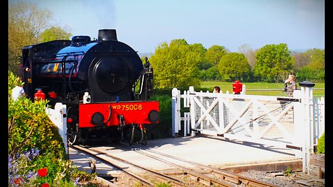 Swiftsure Locomotive Climbing Tenterden Bank UK 2022