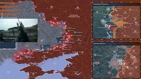 Ukraine War Report with Rybar Map: Current Situation end of day Oct 9, 2022