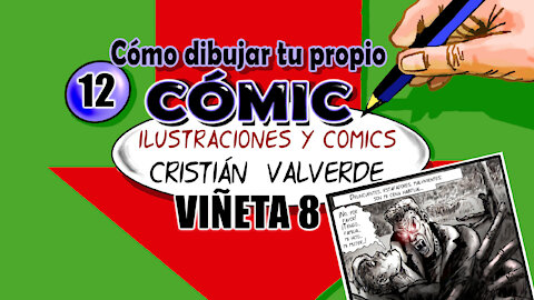 Como dibujar tu propio comic: Viñeta 8