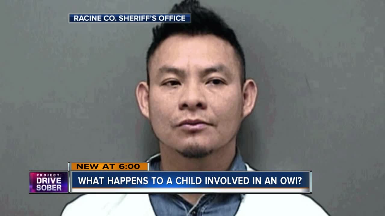 Man charged with third OWI in Racine County had child in car