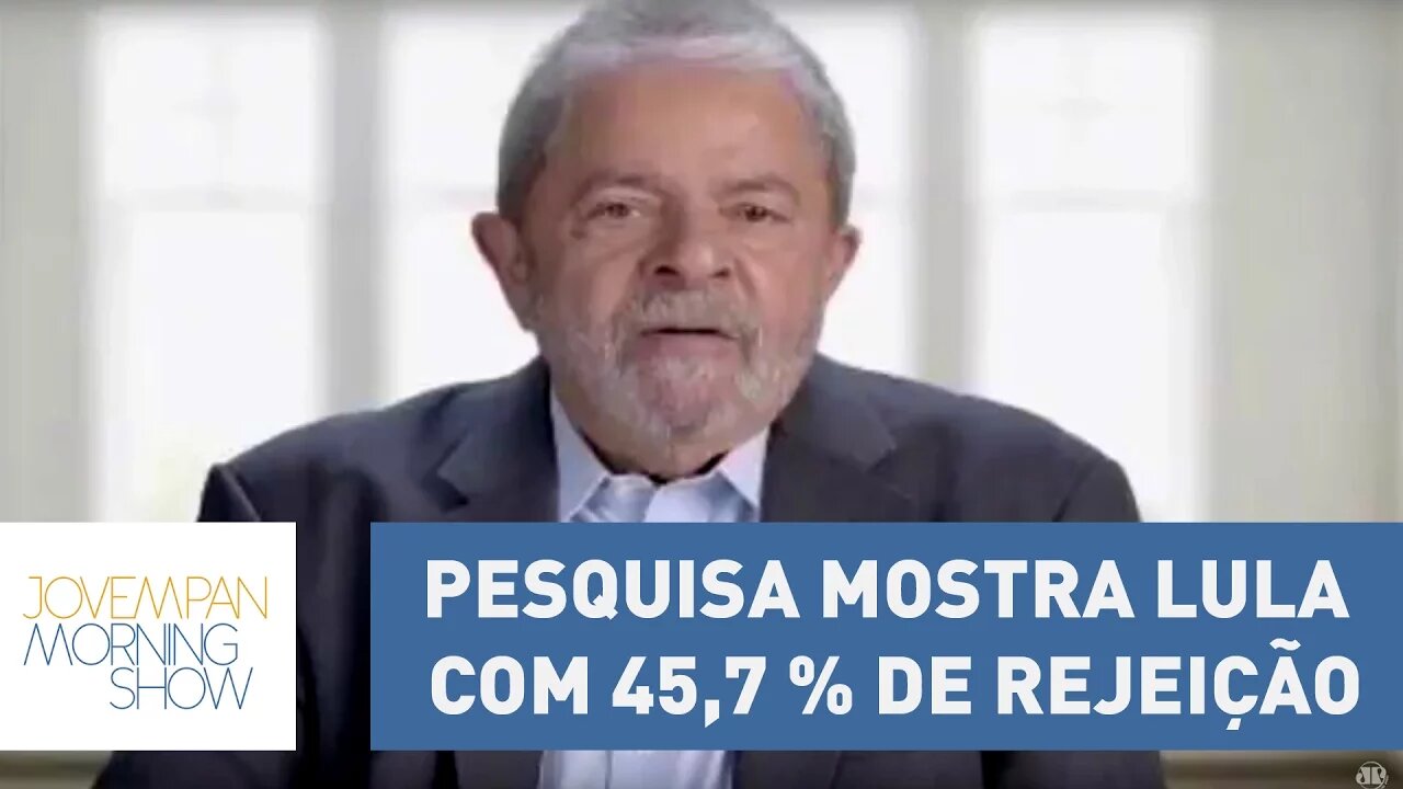 Pesquisa mostra Lula com 45,7 % de rejeição: “ainda vem o pior” | Morning Show