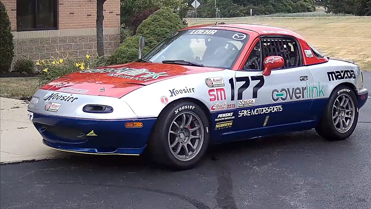 CoverLink Insurance Spec Miata Reveal - "Days of Thunder" Style