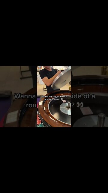 Inside of a Roulette Wheel! #Roulette #casino #casinoonline #lasvegas #vegas #gambling