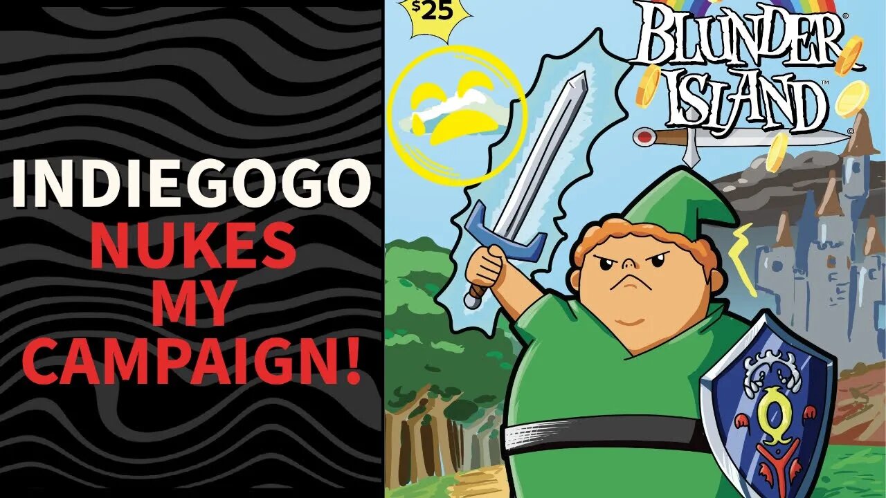 IndieGoGo REMOVES My Comic Book Campaign AGAIN!